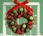 
Chocolate Christmas Wreath Cookies
