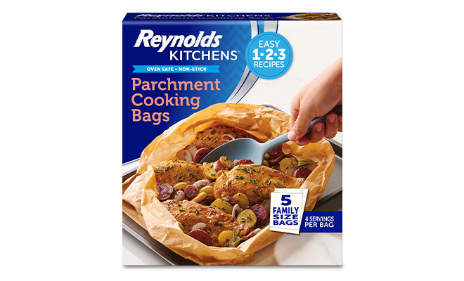 Reynolds Kitchens Parchment Cooking Bags Package