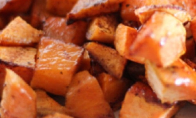 
Honey Roasted Sweet Potatoes
