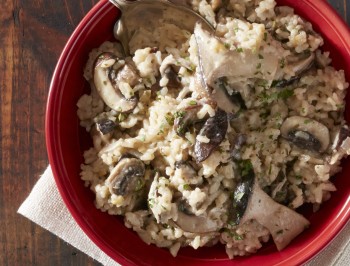 Baked Wild Mushroom Risotto