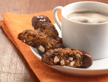 Nutty Chocolate Chip Biscotti