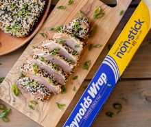 Sesame Crusted Grilled Tuna Steak