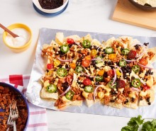 Grilled Jackfruit Nachos