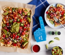 Vegan BBQ Jackfruit Nachos