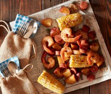 Grilled Cajun Seafood Boil