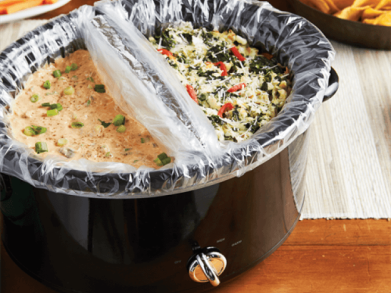 Slow Cooker Divider Hack