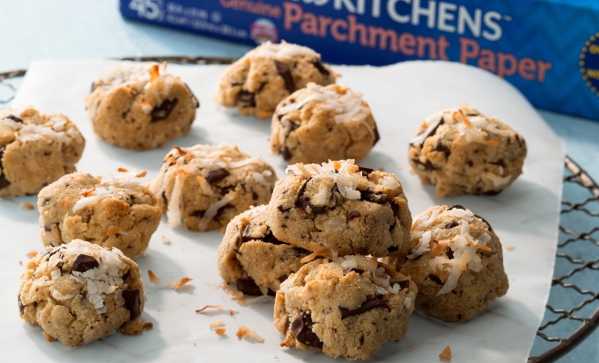 
Coconutty Chocolate Chip Cookies
