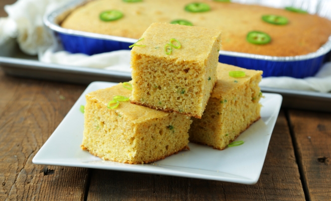 
Jalapeño Buttermilk Cornbread
