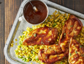 Backyard Barbecue Chicken Packets