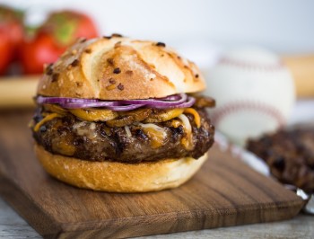 Cheese Stuffed Burgers