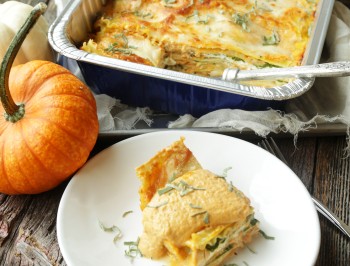 Pumpkin Lasagna with Chicken