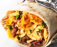 Freezer Breakfast Burritos