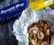 Chorizo Seafood Paella Foil Packets